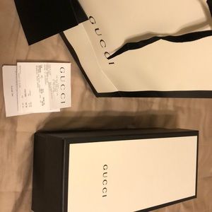 Gucci sandals size 39 1/2.